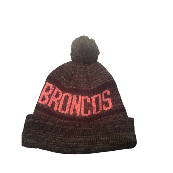 VGUC 47 Brand Women's Denver Broncos Stocking Hat Cap NFL Team Apparel - Picture 2 of 5